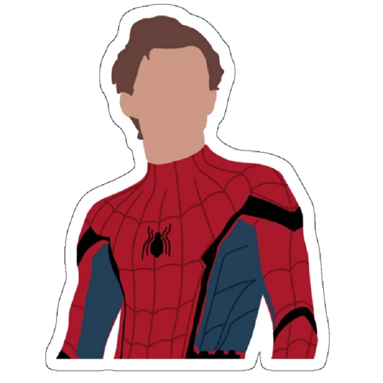 استیکر لپ تاپ مدل tom holland