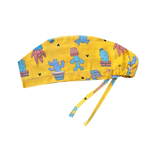 کلاه جراحی طرح کاکتوس کد 01 کلاه جراحی طرح کاکتوس کد 01