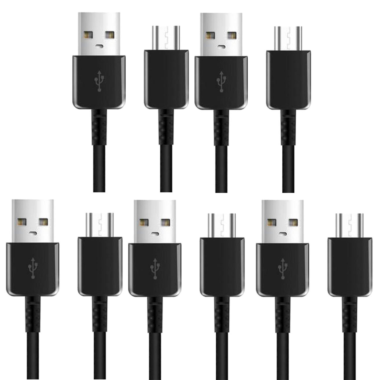 کابل تبدیل USB به USB-C مدل A52 & A72 طول 1 متر مجموعه 5 عددی