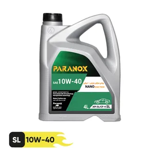 روغن موتور خودرو پارانوکس کد 10W-40 SL حجم 4 لیتر