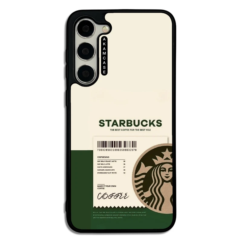 کاور آکام مدل AMC-WSGS23P-STARBUCKS-43 مناسب برای گوشی موبایل سامسونگ Galaxy S23 Plus