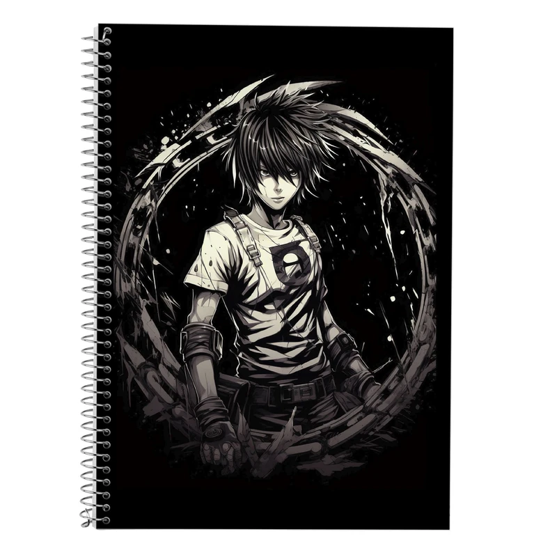 دفتر زبان 50 برگ مدوپد مدل سه خط طرح تایتان Titan کد DF11856