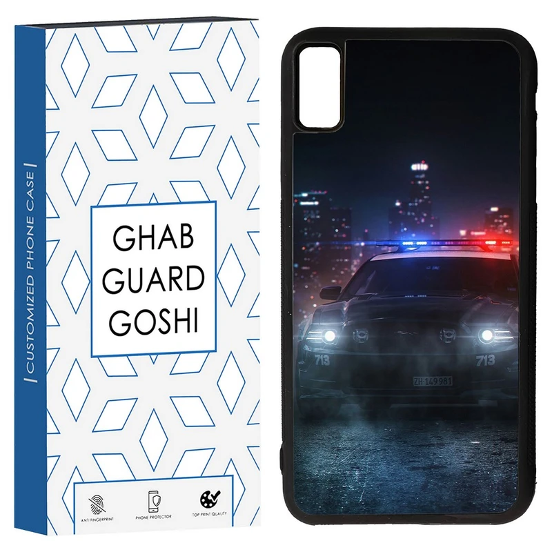 کاور قاب گارد گوشی طرح پلیسی کد TPU-139 مناسب برای گوشی موبایل اپل Iphone XS MAX/ Iphone X MAX