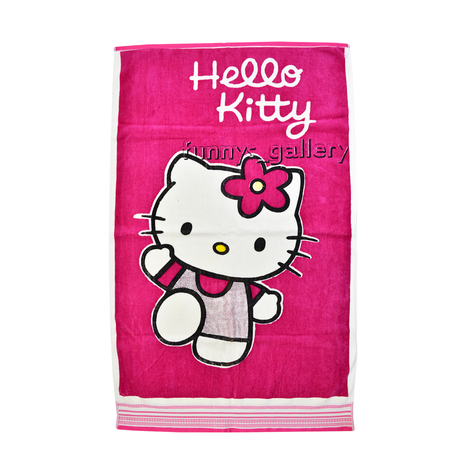 حوله استخری ایران حوله مدل KITTY سایز 78x130 سانتی متر