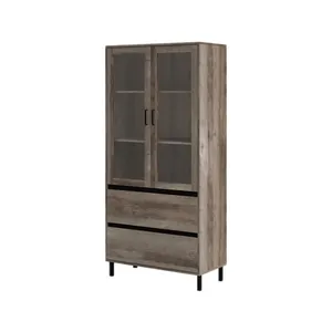  کمد اداری اسمردیس مدل E107 - MDF+