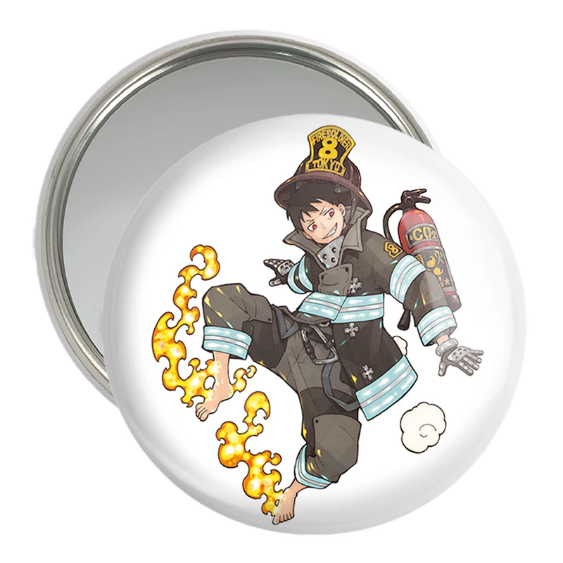 آینه جیبی خندالو مدل شینرا انیمه نیروی آتش کد 32232