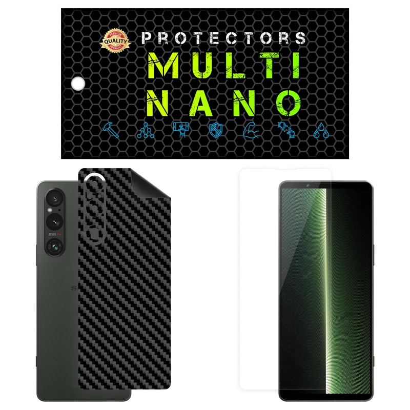 محافظ صفحه نمایش مولتی نانو مدل X-SFC مناسب برای گوشی موبایل سونی Xperia 1 V به همراه برچسب پوششی
