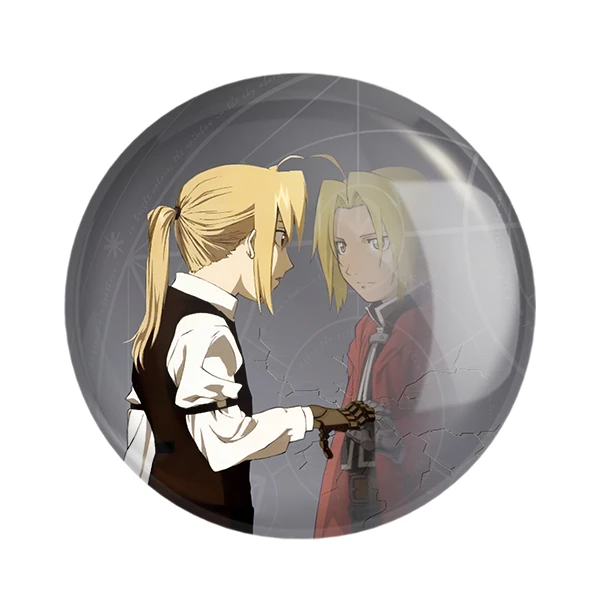 مگنت خندالو طرح ادوارد الریک انیمه کیمیاگر تمام فلزی Fullmetal Alchemist کد 12683