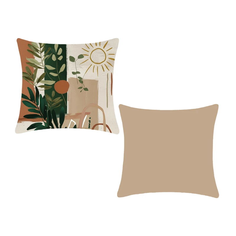 کاور کوسن کد 1029.2 سایز 45*45 سانتی متر مجموعه دو عددی