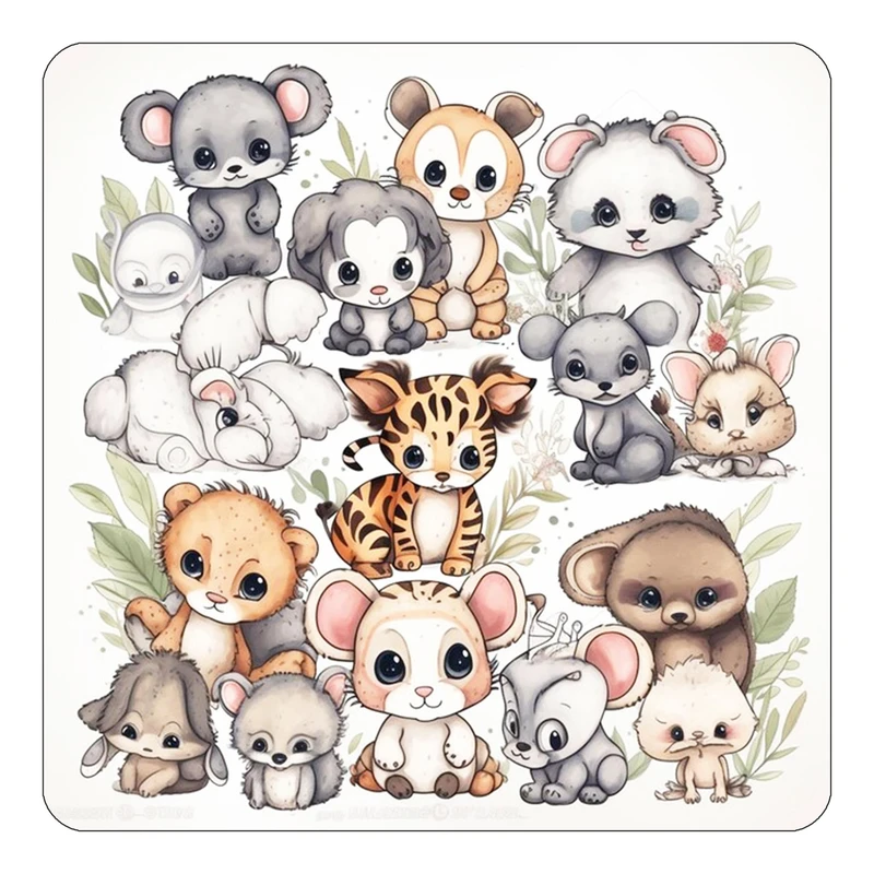 مگنت کاکتی طرح حیوانات کارتونی مدل mp28540