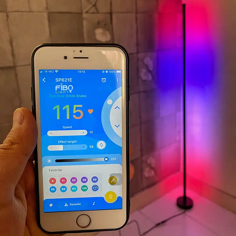 آباژور ایستاده مدل کرنر لایت هوشمند