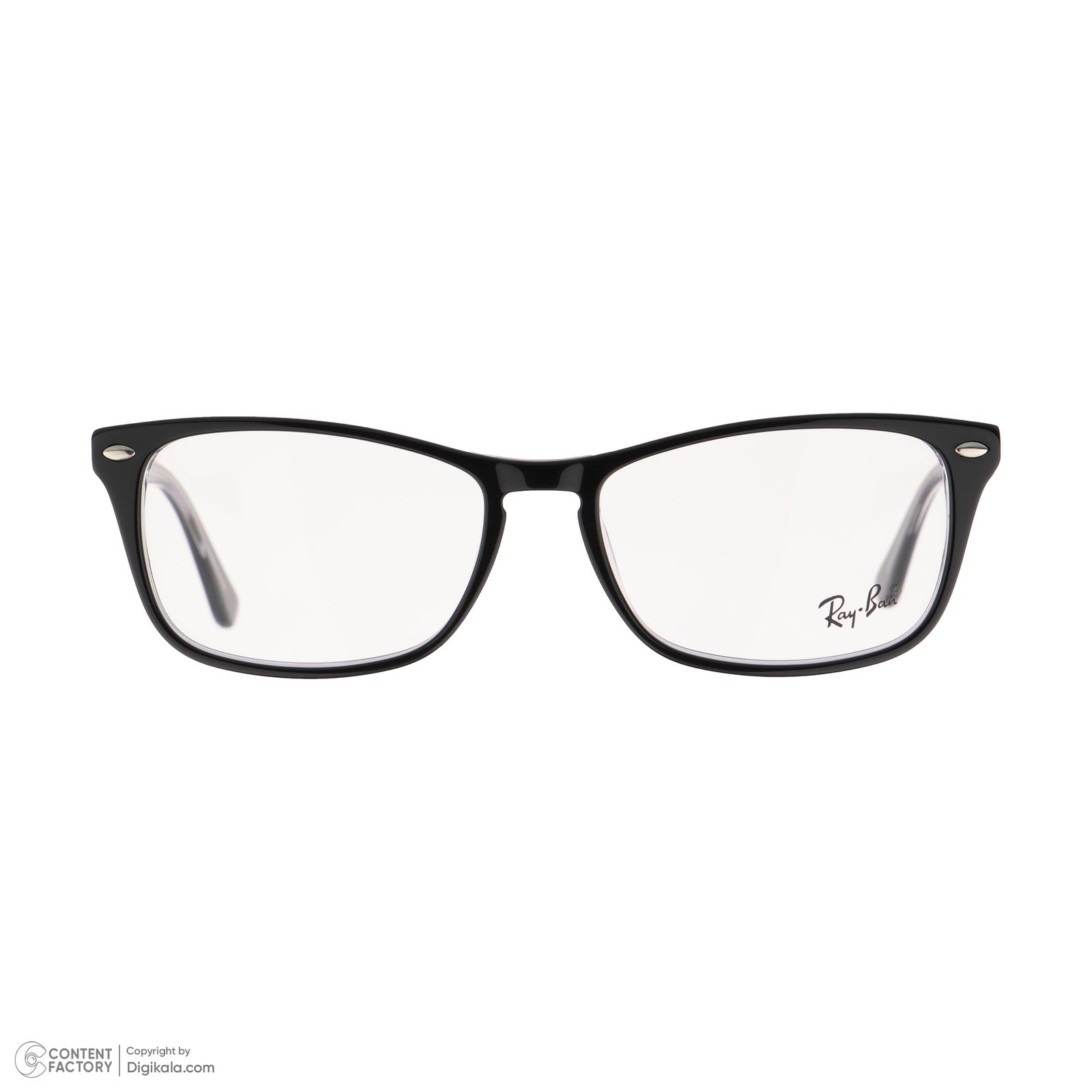 فریم عینک طبی مستطیلی ری بن مدل 0RB5228M-F-2034 مناسب برای صورت بیضی، قلب، گرد و مثلث -  - 5
