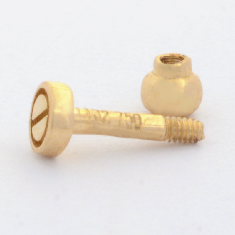 پیرسینگ طلا 18 عیار زنانه طلای مستجابی کد 4 پیرسینگ طلا 18 عیار زنانه طلای مستجابی کد 4