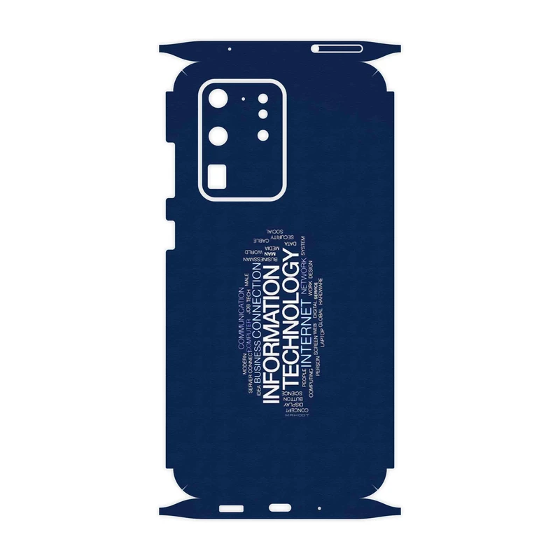 برچسب پوششی ماهوت مدل IT Science-FullSkin مناسب برای گوشی موبایل سامسونگ Galaxy S20 Ultra