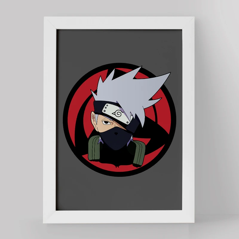 تابلو خندالو مدل هاتاکه کاکاشی انیمه ناروتو کد 11244