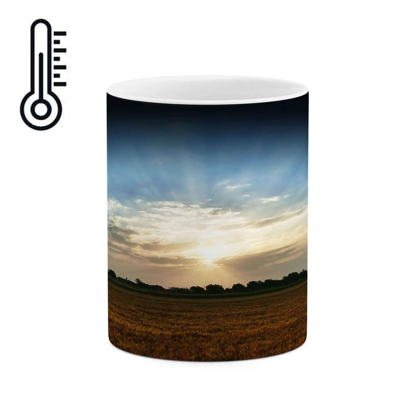 ماگ حرارتی کاکتی مدل منظره کد mgh17677