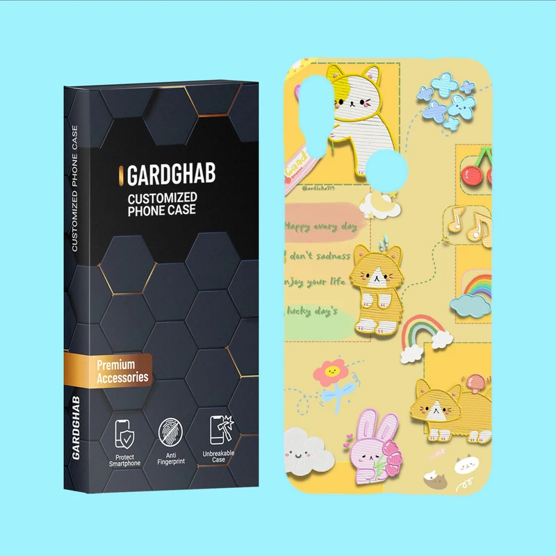 کاور گارد قاب علوی مدل فانتزی مناسب برای گوشی موبایل شیائومی Redmi Note 7/7Pro