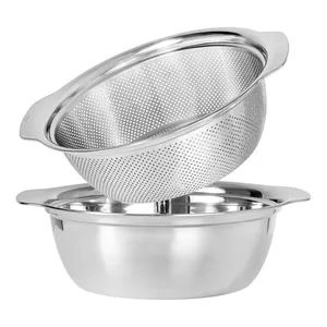 ست لگن و آبکش مدل UNPlus31 مجموعه دو عددی