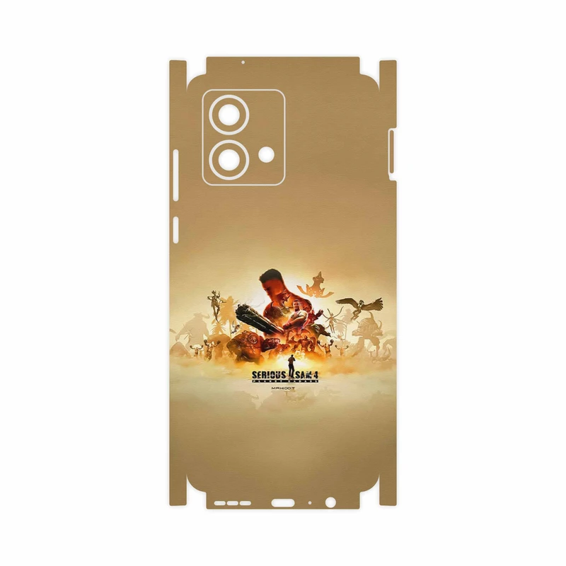 برچسب پوششی ماهوت مدل Serious Sam Game Series-FullSkin مناسب برای گوشی موبایل موتورولا Moto G84