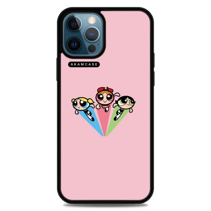 کاور آکام مدل AMCWA12PROMAX-POWER PUFF GIRLS10  مناسب برای گوشی موبایل اپل iPhone 12 Pro Max