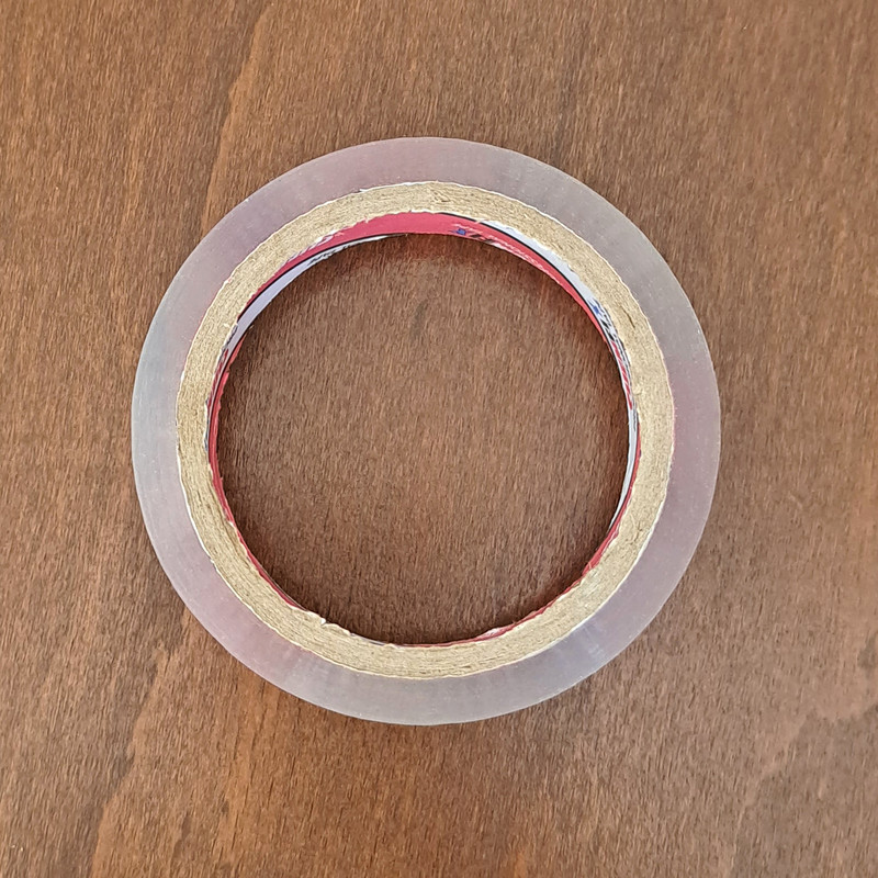 نوار چسب شیشه ای چمفیکس مدل CRYSTAL_80Y عرض 2.5 سانتی متر بسته 12 عددی