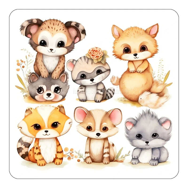 مگنت کاکتی طرح حیوانات کارتونی مدل mp28565