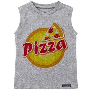 تاپ پسرانه 27 مدل Pizza RedYellow کد MH257