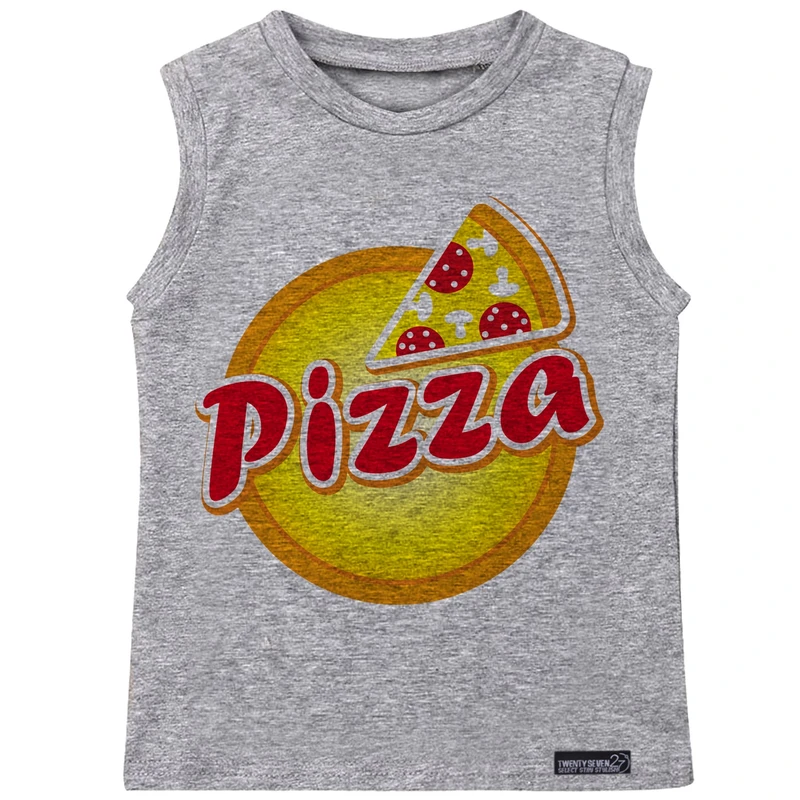 تاپ پسرانه 27 مدل Pizza RedYellow کد MH257