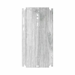 MAHOOT White Wood-FullSkin Cover Sticker for Nokia 8