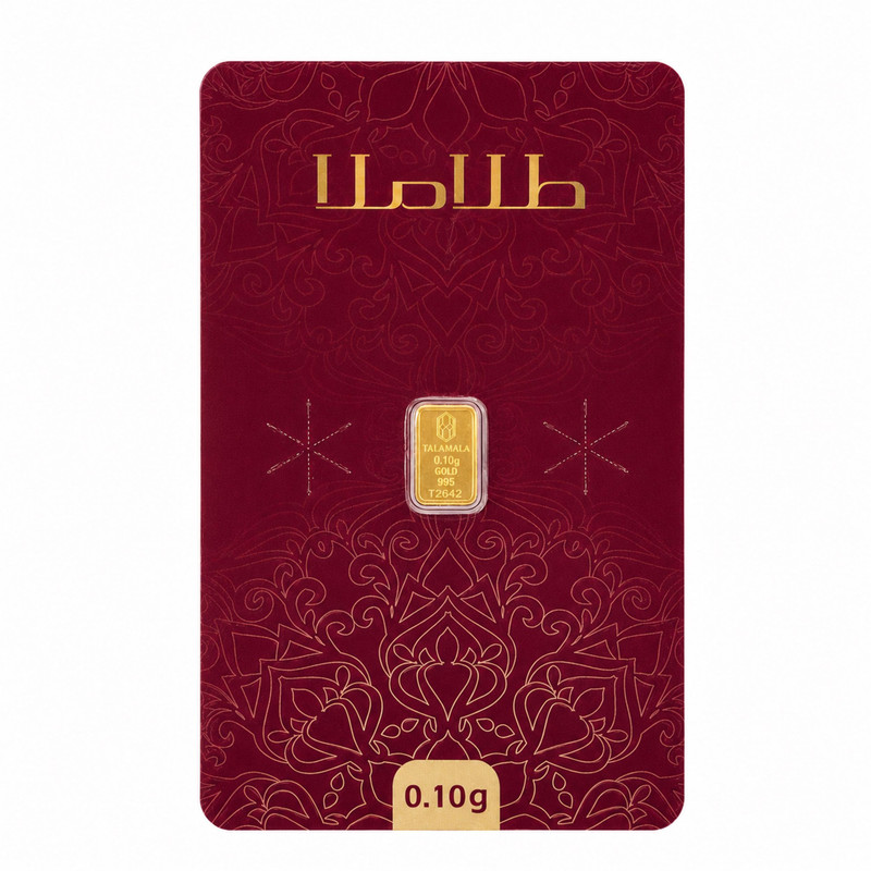 شمش طلا 24 عیار طلا ملا مدل TM0.1