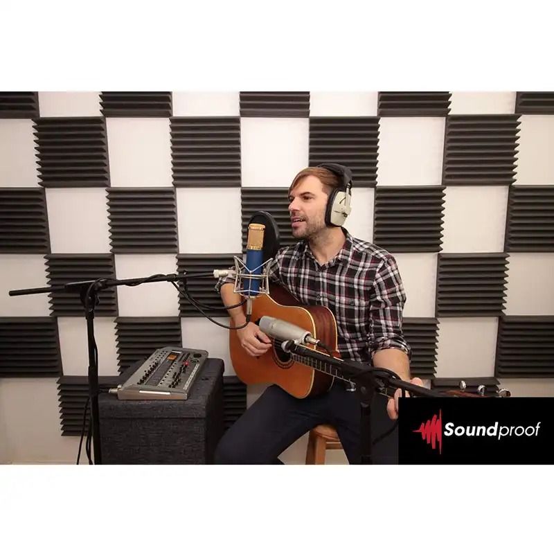 پنل آکوستیک ساندپروف مدل کرکره ای