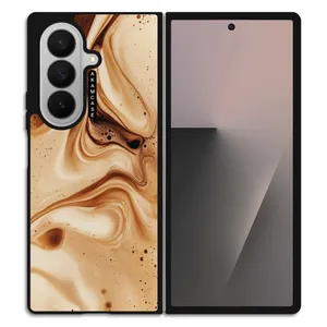 AKAM AMC-WSGZFOLD7-COFFEE-3 Cover For Samsung Galaxy Z Fold 7
