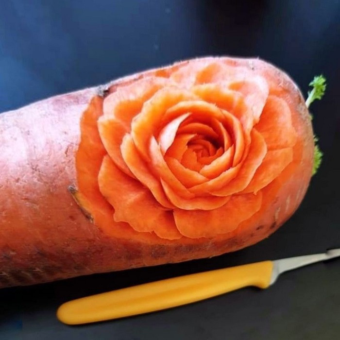 چاقوی میوه آرایی به گز مدل کیچن مجموعه 4 عددی