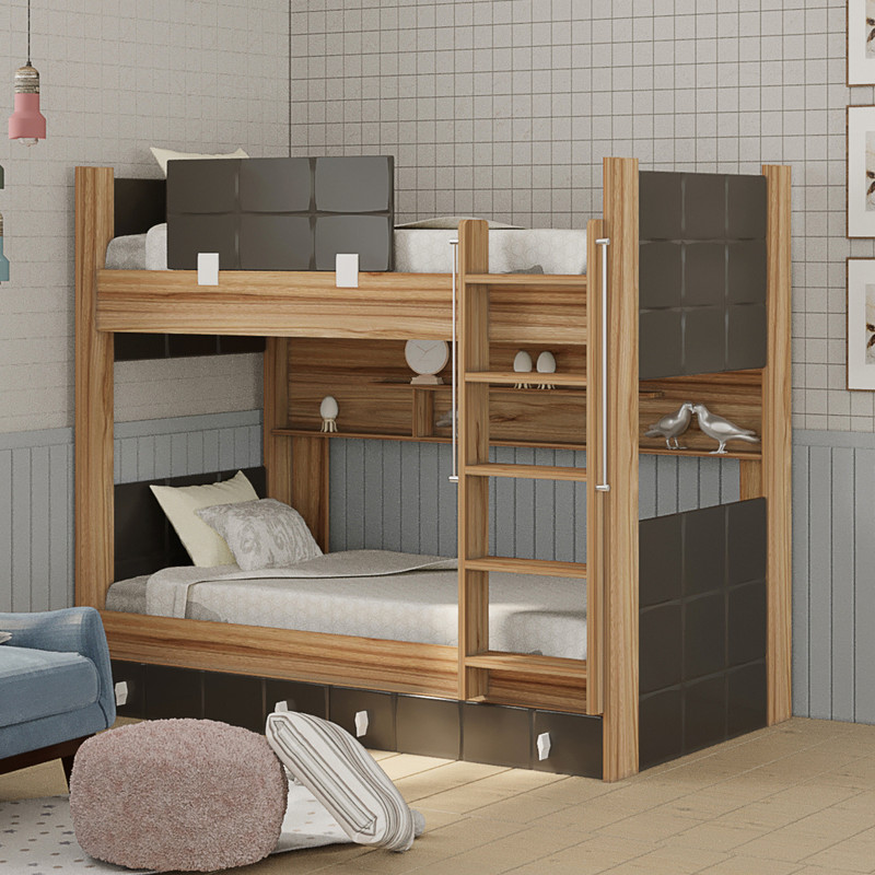 تخت خواب دو طبقه برند وینه چوب مدل لکسوس سایز 90x200 سانتیمتر