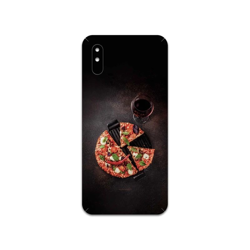 برچسب پوششی ماهوت مدل Pizza مناسب برای گوشی موبایل شیائومی Redmi 9i Sport