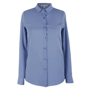 شومیز زنانه زیبو مدل 11246-Blue