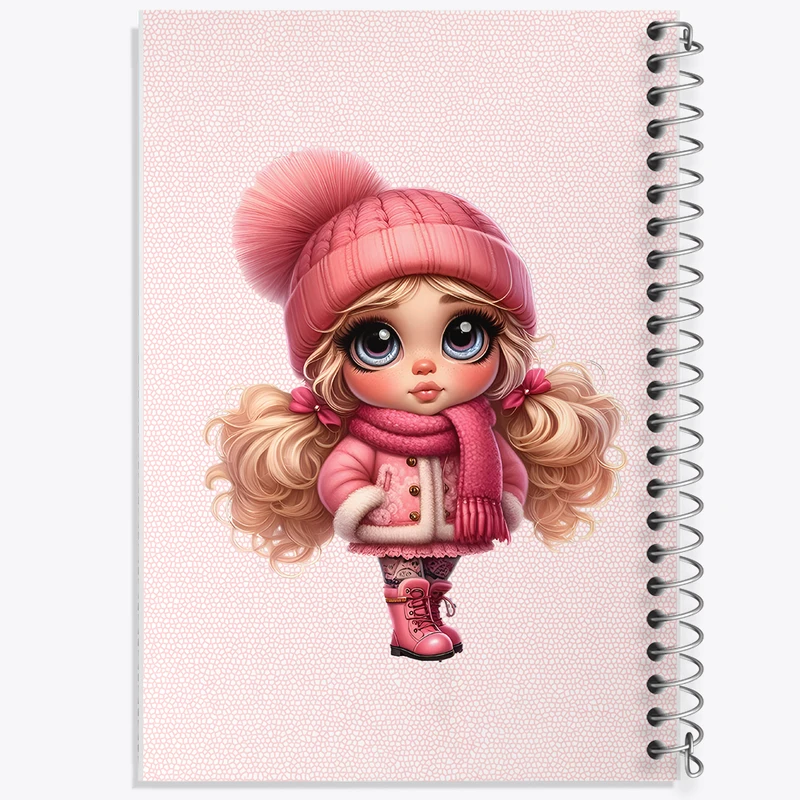 دفتر لیست خرید 50 برگ خندالو طرح دخترانه بامزه کد N5258