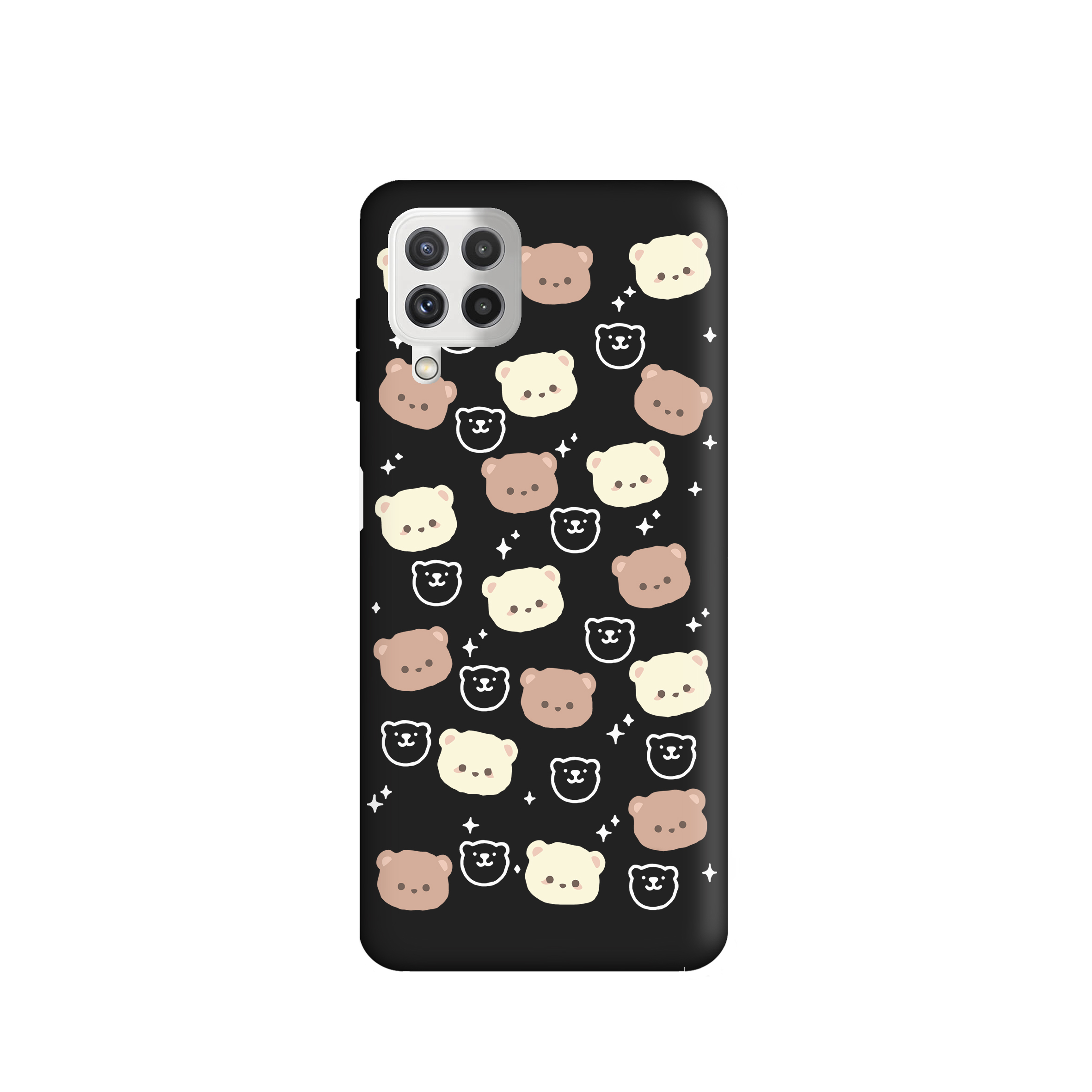 کاور طرح خرس کد FF362 مناسب برای گوشی موبایل سامسونگ Galaxy A22 4G