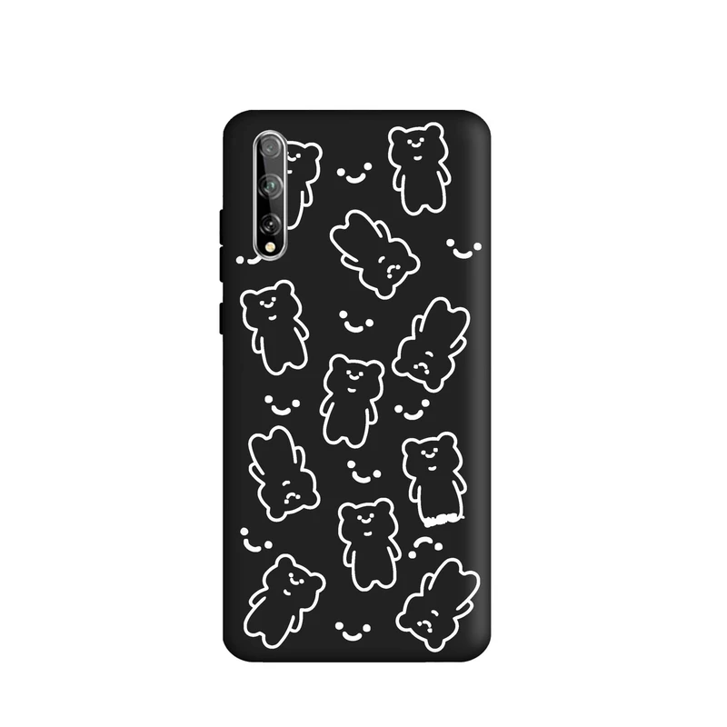 کاور قاب گارد طرح خرسی کد s9294 مناسب برای گوشی موبایل هوآوی Y8P 2020