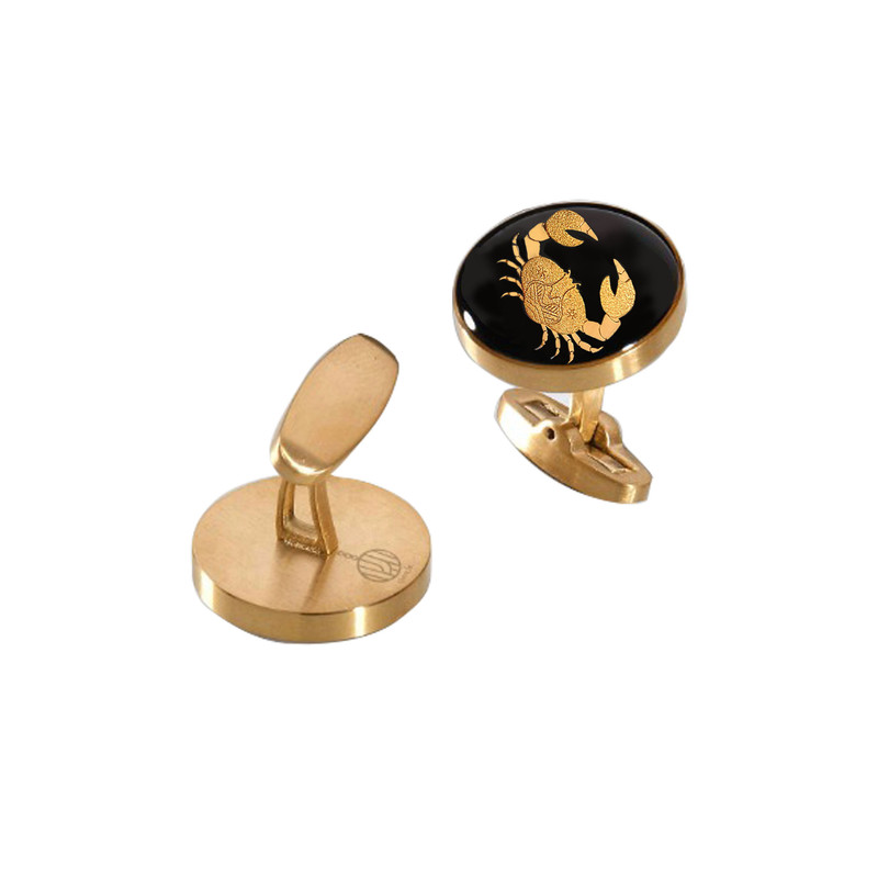 دکمه سردست مردانه دانژه مدل ماه تیر کد ZRNG0400004