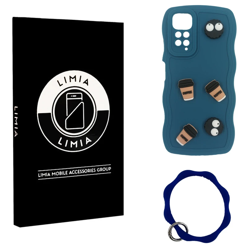 کاور لیمیا مدل فانتزی طرح عروسکی برجسته مناسب گوشی موبایل شیائومی Note 11Pro به همراه آویز