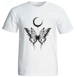 تی شرت آستین کوتاه زنانه مدل پروانه