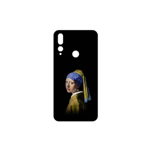MAHOOT Girl with a Pearl Earring of Vermeer Cover Sticker for Huawei Y9 Prime 2019