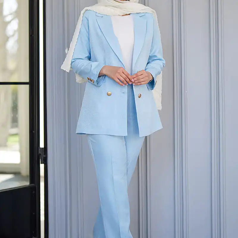 ست کت و شلوار زنانه السانا مدل ترنم کد 144422