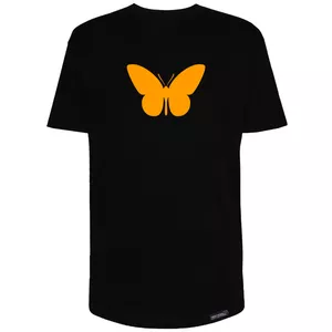 تی شرت آستین کوتاه مردانه 27 مدل Moth Black Butterfly کد MH1517