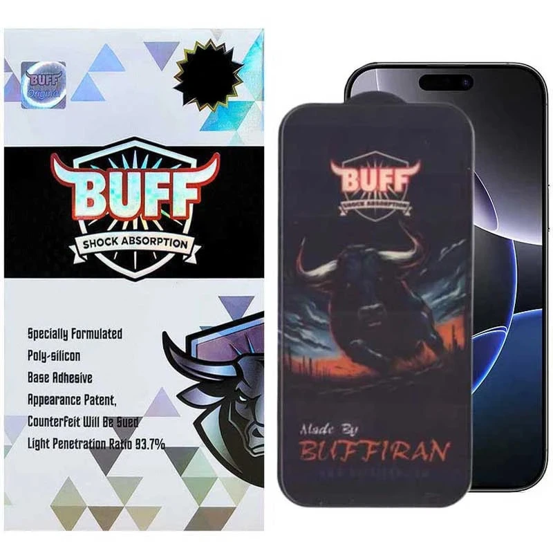 محافظ صفحه نمایش بوف مدل BullRun Buffer-Guarantee مناسب برای گوشی موبایل اپل iPhone 16 Pro Max