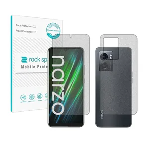 Rockspace HyMTT Matte screen protector suitable for Realme Narzo50 5G mobile phone with back protector