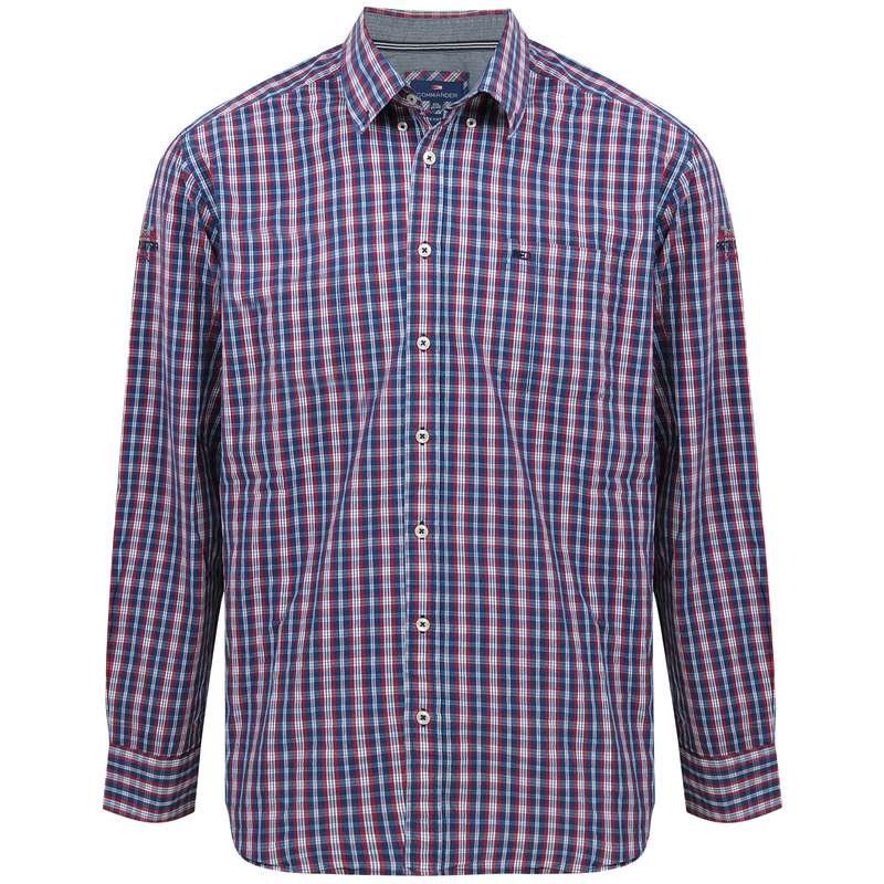 پیراهن آستین بلند مردانه کامندر مدل B12