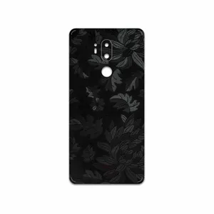 MAHOOT Black-Wildflower Cover Sticker for LG G7 PLUS THINQ