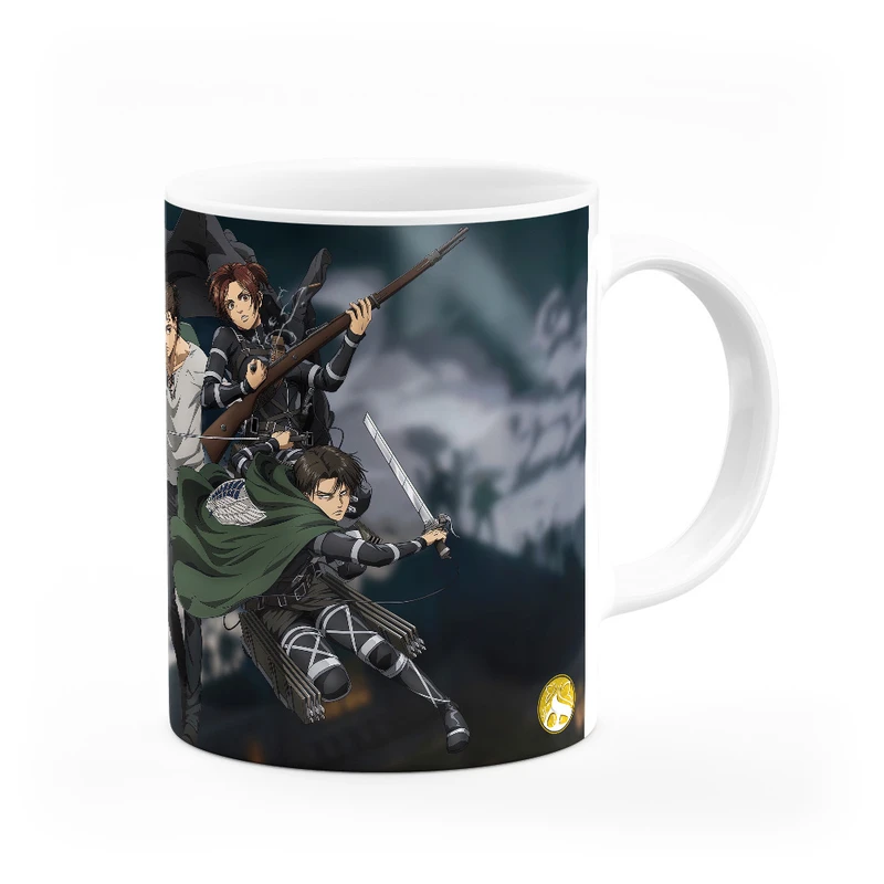 ماگ هومرو طرح انیمه اتک ان تایتان مدل MG2913